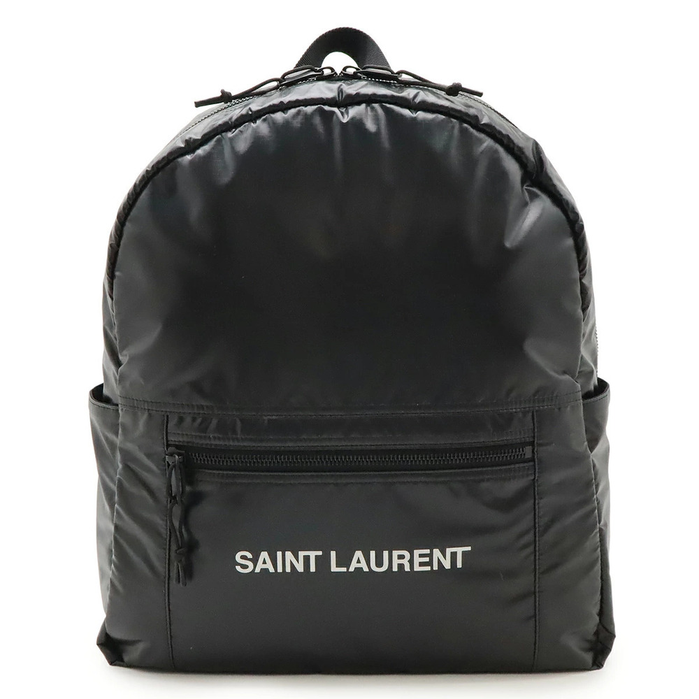 SAINT LAURENT PARIS YSL Yves NUXX Backpack Rucksack Black